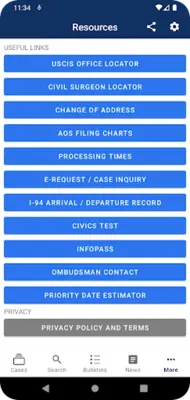 Case Tracker for USCIS android App screenshot 12