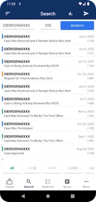 Case Tracker for USCIS android App screenshot 16